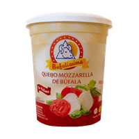 Bufalissima_Mozzarella Media 220 Frontal_Fundo Transparente_Menor